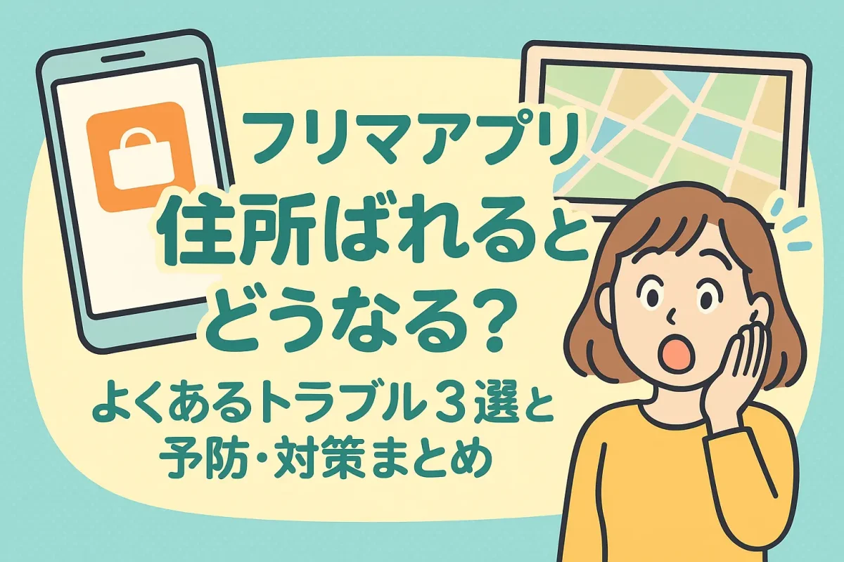 メルカリで住所ばれるとどうなる？よくあるトラブル3選と予防・対策まとめ - ノアコミュニティ